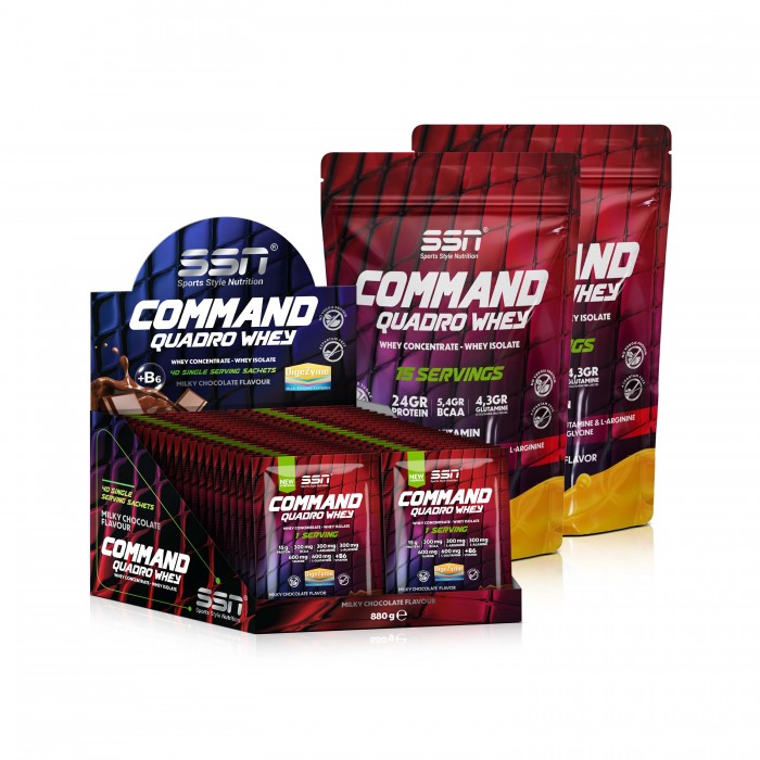 2/18終了 Moriyama ラウンドトレー クリスタルブラウン 4枚セット SSN Command Quadro Whey 1780 Gr Çikolata - Muz - SSN0084